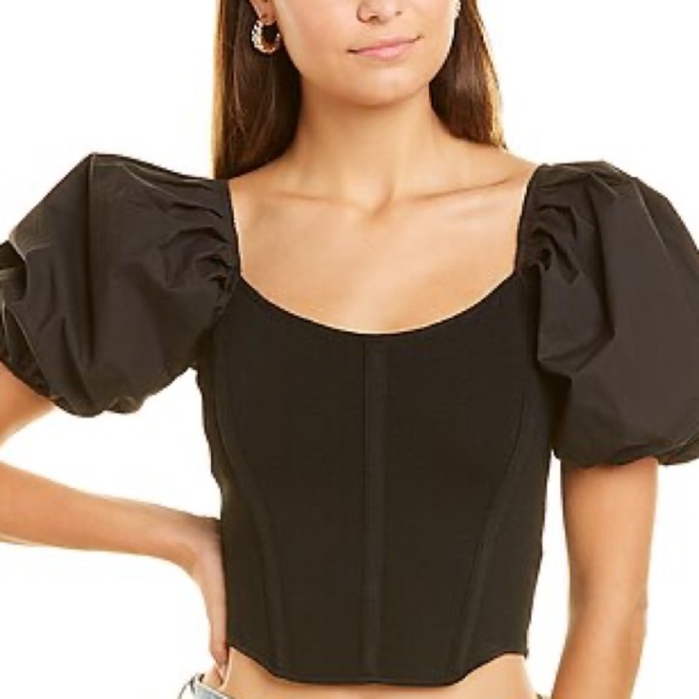 ASTR the Label Puff Sleeve Top